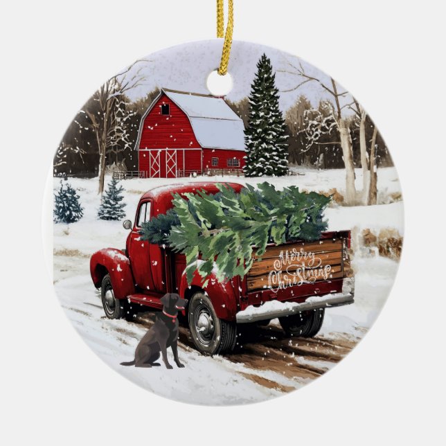 Home for the Holidays Christmas Ornament (Front)