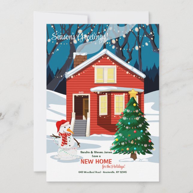 Home for the Holidays Greeting Card (Front)