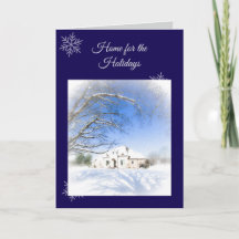 Home for the Holidays greeting card