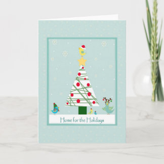 Home for the Holidays Greeting Card