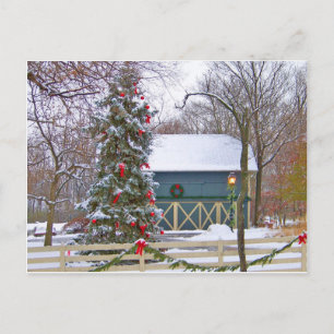 HOME FOR THE HOLIDAYS HOLIDAY POSTCARD