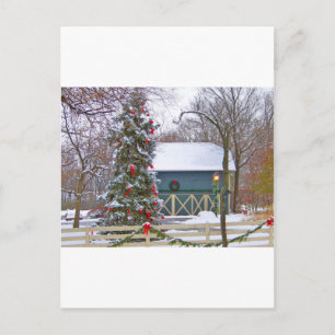 HOME FOR THE HOLIDAYS HOLIDAY POSTCARD