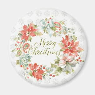 Home for the Holidays Merry Christmas Magnet