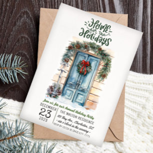 Home for the Holidays Party Invitation