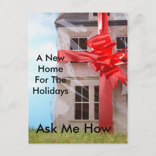 Home For The Holidays Postcard