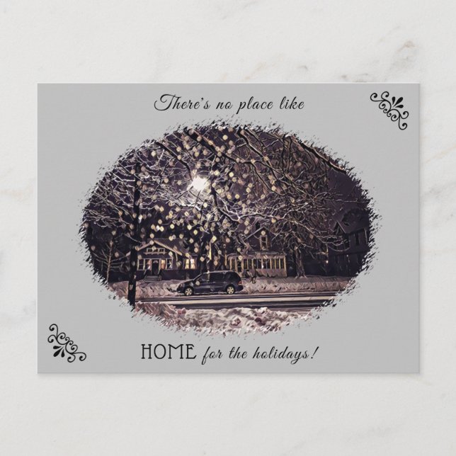 Home for the Holidays Postcard (Front)