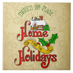 Home For The Holidays Tile