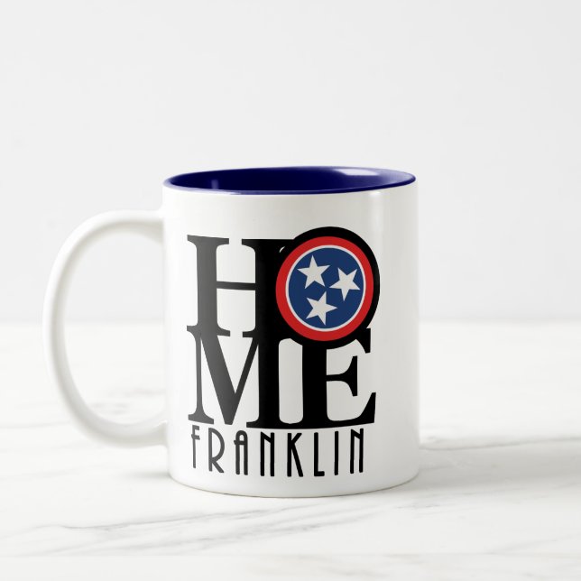 HOME Franklin Two-Tone Coffee Mug (Left)