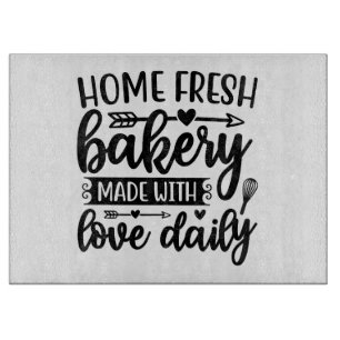 Home Fresh Bakery Made with Daily Cutting Board