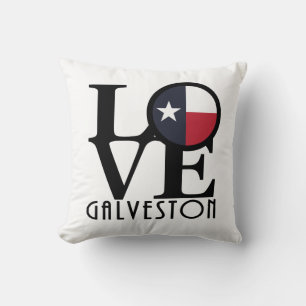 HOME (front) LOVE (back) Galveston Cushion