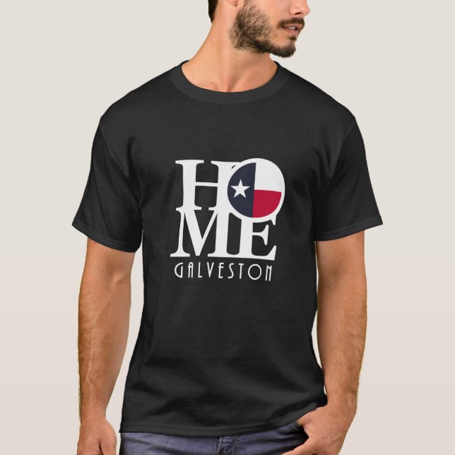 HOME Galveston Texas T-Shirt (Front)