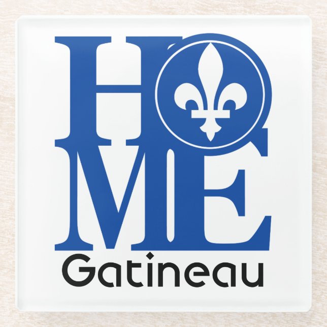 HOME Gatineau Glass Coaster (Front)