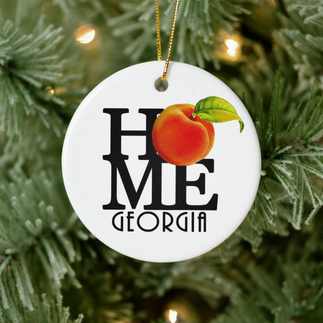 HOME Georgia Ceramic Ornament (Tree)