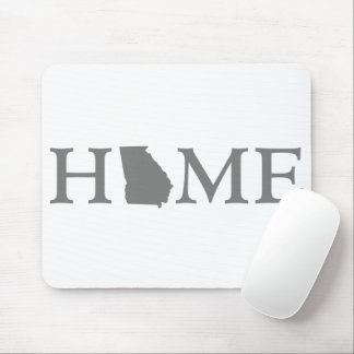 Home Georgia Shaped Letter Georgian Peach Mouse Pad