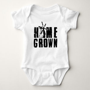 Home Grown  Baby Bodysuit