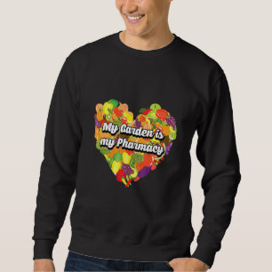 Home Grown Organic Food Design For Gardeners Local Sweatshirt