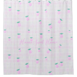 Home Grown Pineapples Shower Curtain