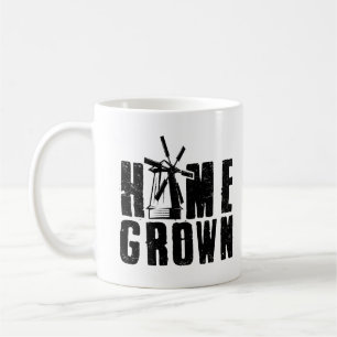 Home Grown with Silo Farmhouse Country Coffee Mug