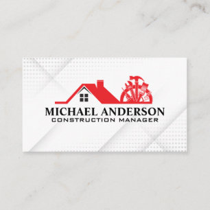 Home Hardware Tools Logo   General Contractor Business Card