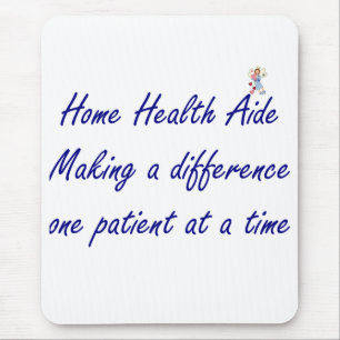 Home Health Aide Mouse Pad