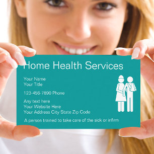 Home Health Nurse Business Cards