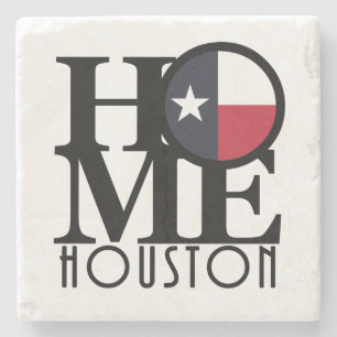 HOME Houston Stone Coaster