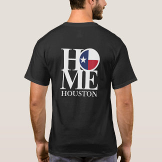 HOME Houston Texas Black Tee