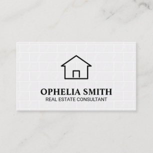 Home Icon   White Brick Tiles Business Card