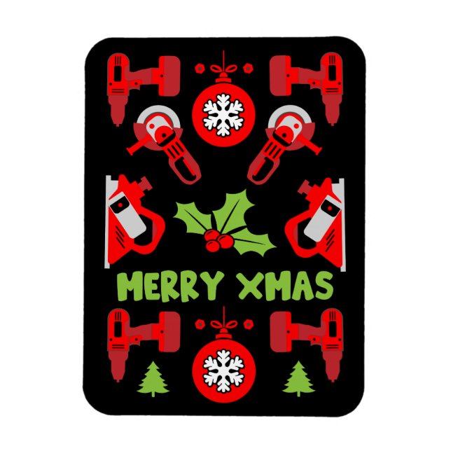 Home Improvement Christmas Gifts Magnet (Vertical)