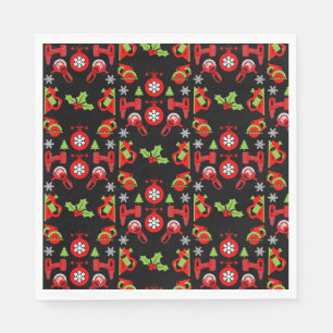 Home Improvement Christmas Gifts Napkin