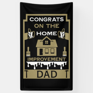 Home Improvement Congratulation Banner