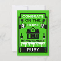 Home Improvement Congratulation