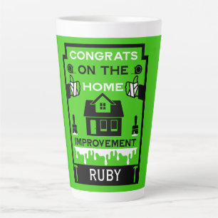Home Improvement Congratulation Latte Mug