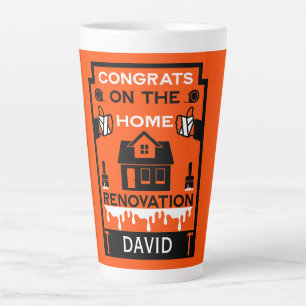 Home Improvement Congratulation Latte Mug