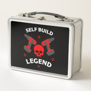 Home Improvement Metal Lunch Box