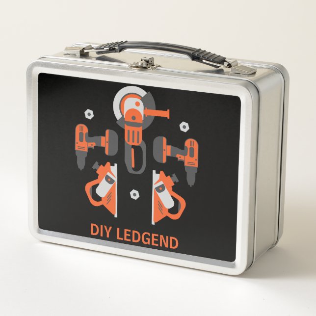 Home Improvement Metal Lunch Box (Front)