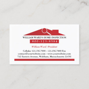 Home Inspection Business Card