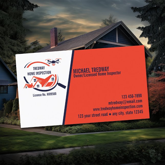 Home Inspection | Inspector Business Card (Creator Uploaded)