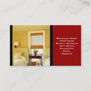 Home Interiors Business Card