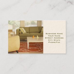 Home Interiors Business Card