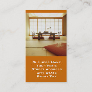 Home Interiors Business Card