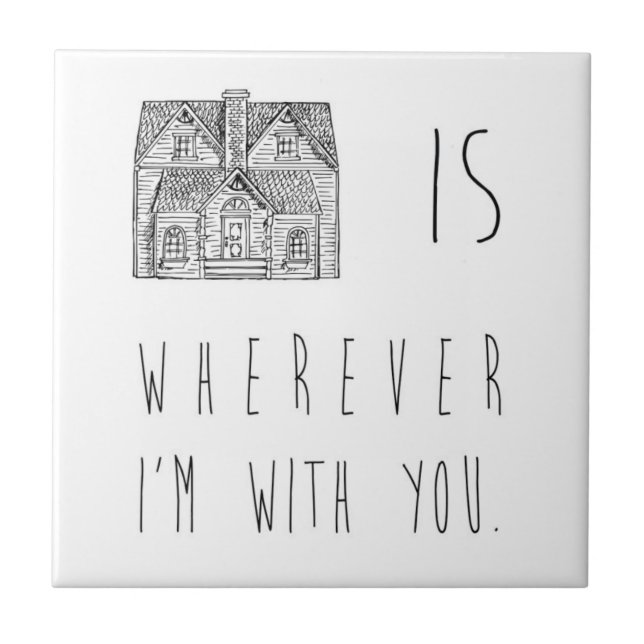 Home Is Ceramic Tile (Front)