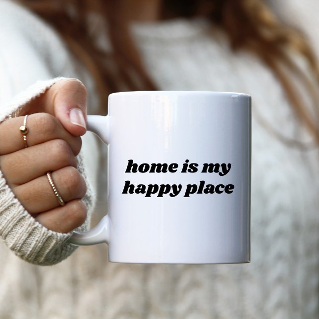 Home is my happy place Coffee Mug (Creator Uploaded)