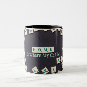 Home Is Where My Cat Is - Mug