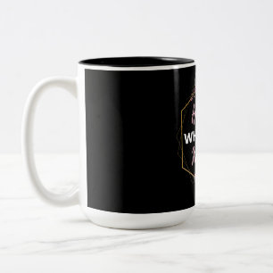 Home Is Where My Mom Is Two-Tone Coffee Mug