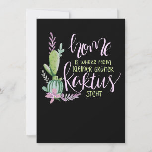 Home Is Where My Succulents Save The Date