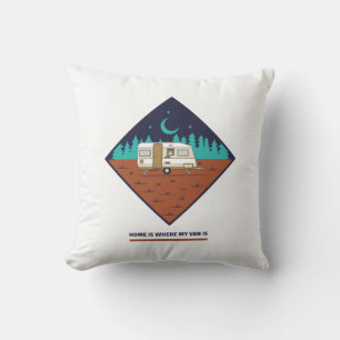 Home Is Where My Van Is Cushion
