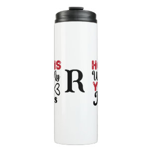 Home is Where My Yoga Mat  Thermal Tumbler