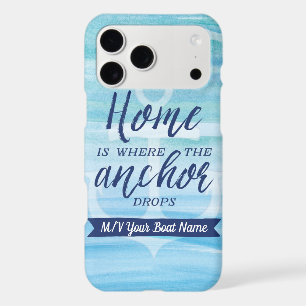 Home is Where the Anchor Drops (Personalised) Case