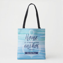 Home is Where the Anchor Drops (Personalised)